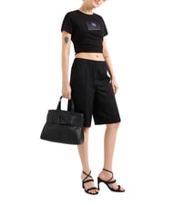 ARMANI EXCHANGE A|X Handtasche mit Schulterriemen Schwarz - Damentaschen - 2