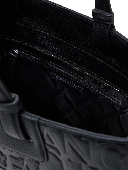 A|X ALL OVER Schulter-Eink&auml;ufer Schwarz - Damentaschen