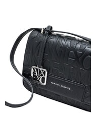 ARMANI EXCHANGE A|X CHARM Mini-Schultertasche Schwarz - Damentaschen - 5
