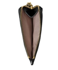 MICHAEL KORS JET SET Leder-Kartenhalter Schwarz - Brieftaschen Damen - 2