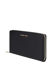 MICHAEL KORS JET SET Ledergeldb&ouml;rse Schwarz - Brieftaschen Damen - 2