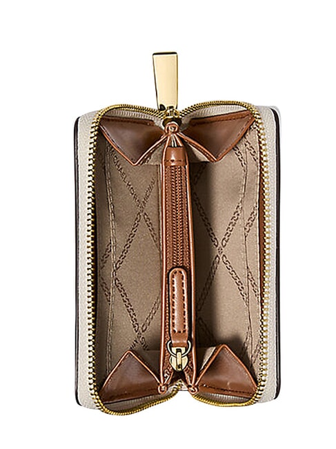 JET SET Kartenetui mit M&uuml;nzfach Vanilla/Acrn - Brieftaschen Damen