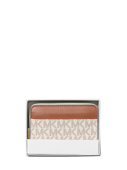 JET SET Kartenetui mit M&uuml;nzfach Vanilla/Acrn - Brieftaschen Damen