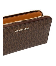MICHAEL KORS JET SET Rei&szlig;verschluss-Geldb&ouml;rse brn/acorn - Brieftaschen Damen - 4