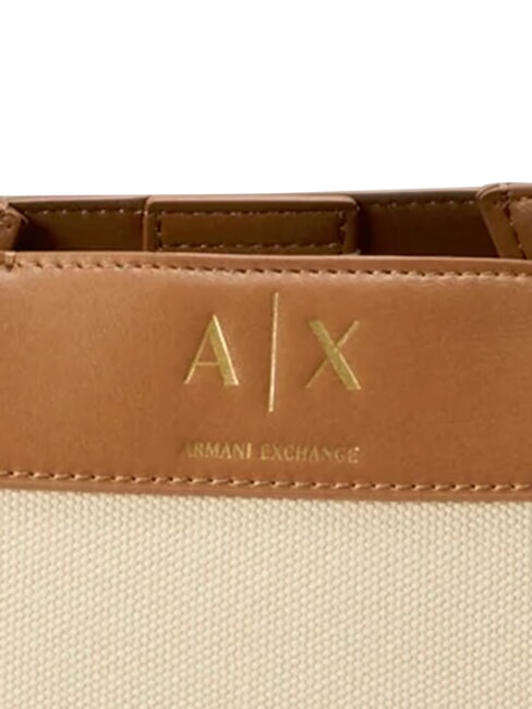 WAVE Einkaufstasche mit Schultergurt nat&uuml;rlicher / salzhaltiger Ton - Damentaschen