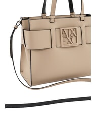 ARMANI EXCHANGE A|X BUCKLE Handshopper, mit Schultergurt Sand - Damentaschen - 8