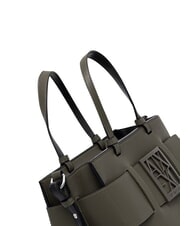 ARMANI EXCHANGE A|X BUCKLE Handshopper, mit Schultergurt Savanne - Damentaschen - 6