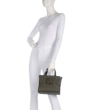 ARMANI EXCHANGE SUSIE Mini-Handtasche mit Schultergurt Savanne - Damentaschen - 2