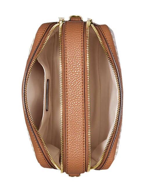 BRYANT Schultertasche mit Allover-Logoprint Vanilla/Acrn - Damentaschen