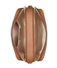 MICHAEL KORS BRYANT Schultertasche mit Allover-Logoprint Vanilla/Acrn - Damentaschen - 5