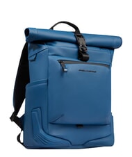 PIQUADRO CORNER SPECIALE GOMMATO Rolltop-Rucksack f&uuml;r 15,6-Zoll-Laptop Avio - PC-Rucks&auml;cke - 3