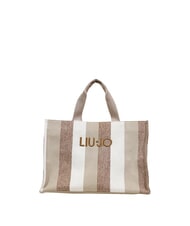 LIUJO LOGO Handtasche mit Schulterriemen Sand - Damentaschen - 3