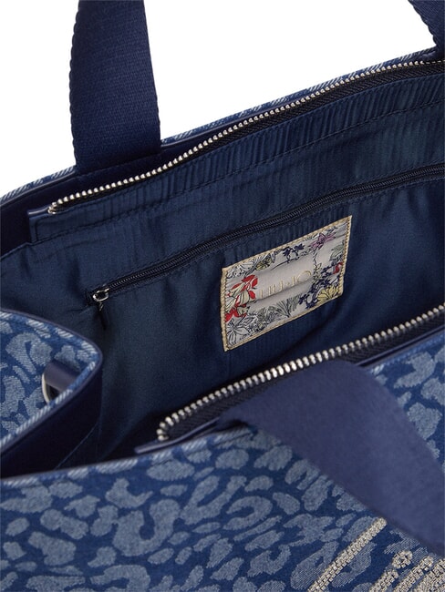 LOGO STRASS Handtasche mit Schulterriemen den.blue animalier - Damentaschen