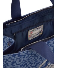 LIUJO LOGO STRASS Handtasche mit Schulterriemen den.blue animalier - Damentaschen - 6