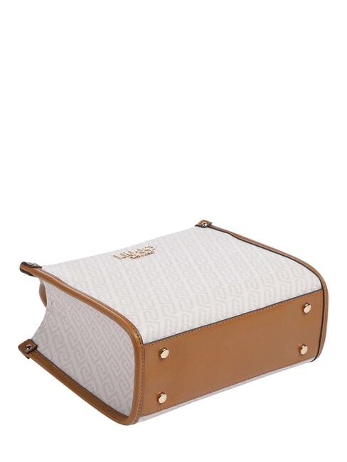 RIDHI Handtasche mit Schulterriemen Naturholz/Rotholz - Damentaschen