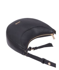 LIUJO CIRRY Mittelgro&szlig;e Schultertasche mit Anh&auml;nger SCHWARZ - Damentaschen - 5