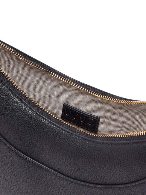 CIRRY Mittelgro&szlig;e Schultertasche mit Anh&auml;nger SCHWARZ - Damentaschen