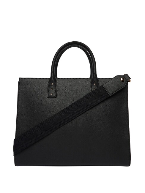 HALONA Handtasche mit Schulterriemen SCHWARZ - Damentaschen