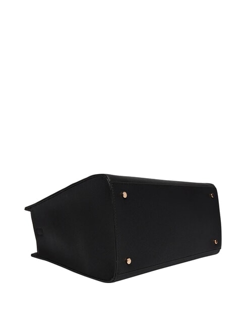 HALONA Handtasche mit Schulterriemen SCHWARZ - Damentaschen