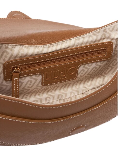 CORNIOLA Schultertasche mit Schultergurt Nuss - Damentaschen