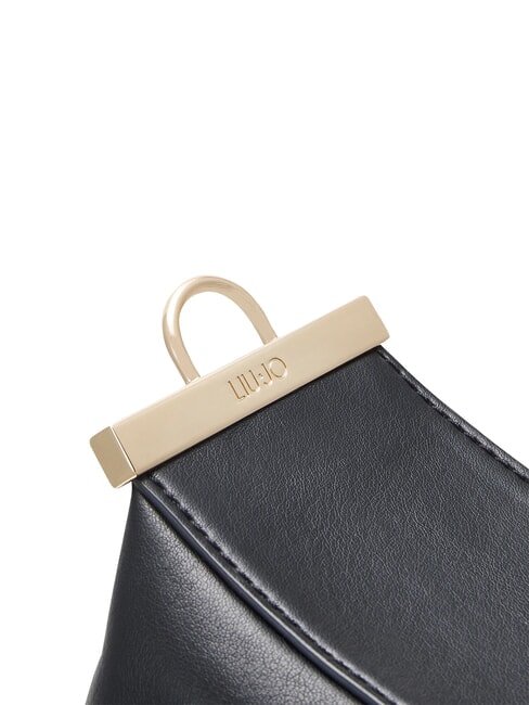 AREZU Schultertasche mit Schultergurt SCHWARZ - Damentaschen