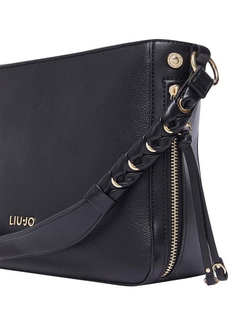 GIHEN Schultertasche mit Schultergurt SCHWARZ - Damentaschen