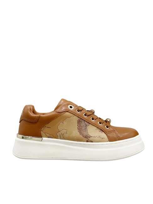 GEO  Damen-Sneaker Leder / Geobeige - Damenschuhe
