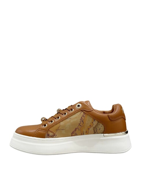 GEO  Damen-Sneaker Leder / Geobeige - Damenschuhe