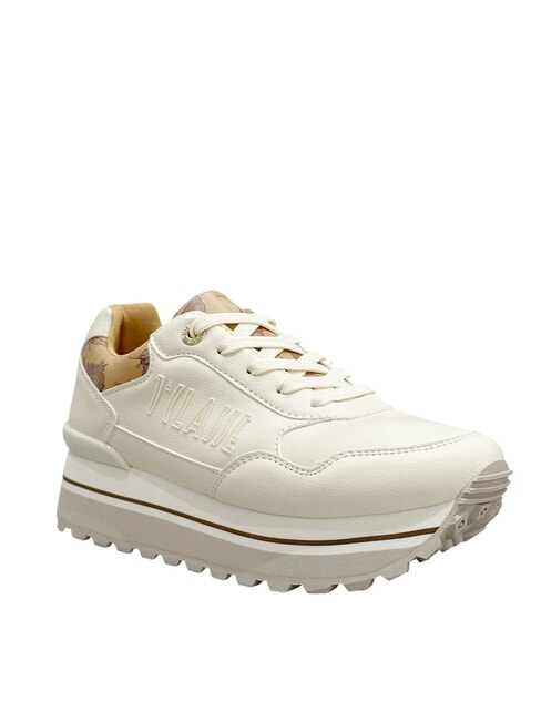 GEO High-Top-Sneaker gebrochenes Wei&szlig;/Geo-Beige - Damenschuhe