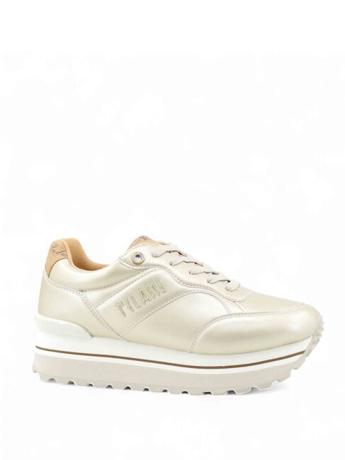 GEO Sneaker mit Logo champagne/geo beige - Damenschuhe