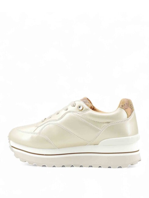 GEO Sneaker mit Logo champagne/geo beige - Damenschuhe