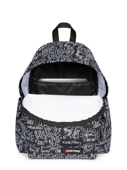 PADDED DAY PAK'R 14" Laptop-Rucksack Keith Haring Black - Rucks&auml;cke f&uuml;r Schule &amp; Freizeit