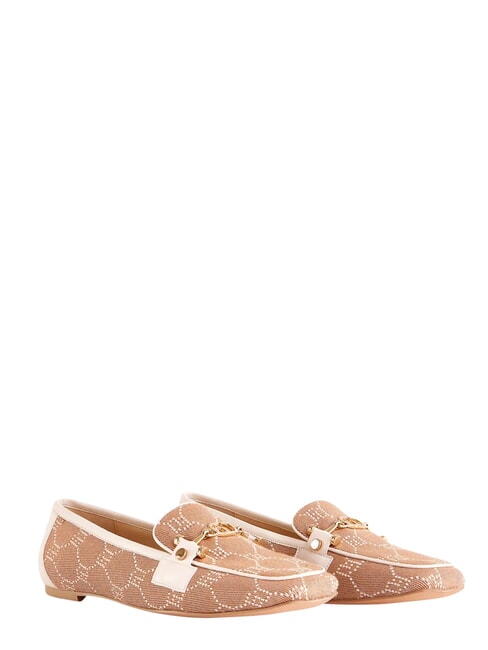 TULSA Jacquard-Mokassin br&auml;unen - Damenschuhe
