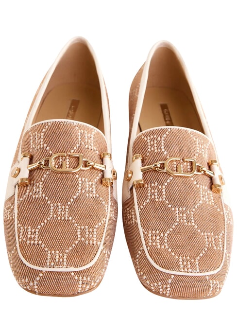 TULSA Jacquard-Mokassin br&auml;unen - Damenschuhe