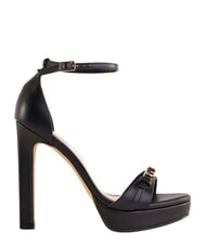 GAUD&Igrave; LIZ Hohe Ledersandalen SCHWARZ - Damenschuhe - 2