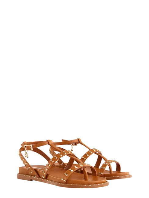 PYRUS GREEDY Flache Sandalen br&auml;unen - Damenschuhe