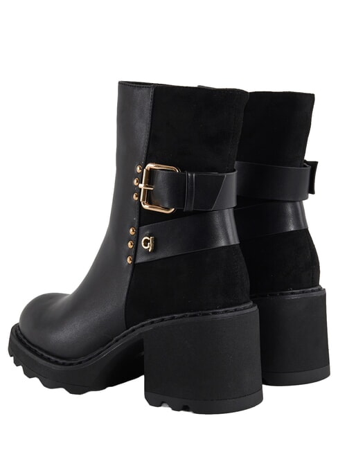 AUDREY GREEDY Lederstiefelette SCHWARZ - Damenschuhe