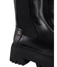 GAUD&Igrave; CORINNE Lederstiefelette SCHWARZ - Damenschuhe - 3