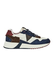 GAUD&Igrave; ICONICA Sneaker aus Ledermix Marineblau/Tofu - Herrenschuhe - 2