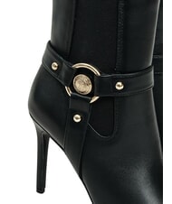 GAUD&Igrave; COLETTE Stiefeletten aus Leder SCHWARZ - Damenschuhe - 3
