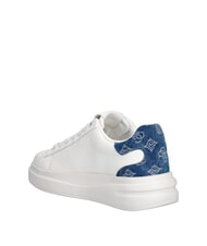GUESS ELBINA14 Turnschuhe wei&szlig;er Denim - Damenschuhe - 3