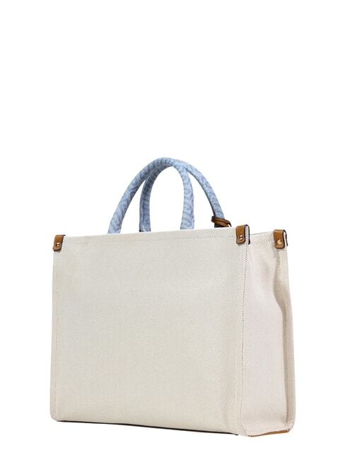 RIDHI Gro&szlig;e Handtasche mit Schulterriemen neutral/denim - Damentaschen