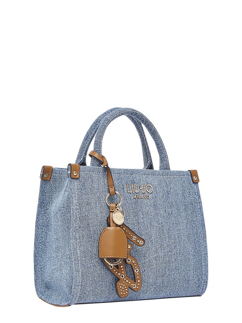 RIDHI Handtasche mit Schulterriemen heller Denim - Damentaschen