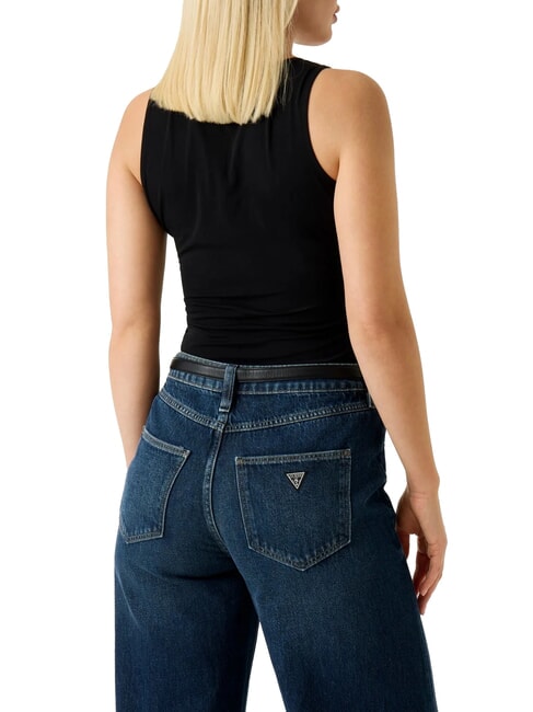 4G ALLOVER Spitze jetbla - T-Shirts und Tops f&uuml;r Damen