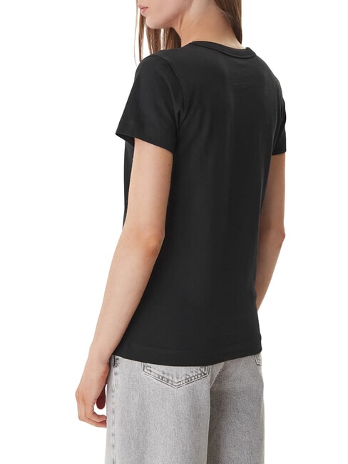 3D SCRIPT Baumwoll-T-Shirt jetbla - T-Shirts und Tops f&uuml;r Damen