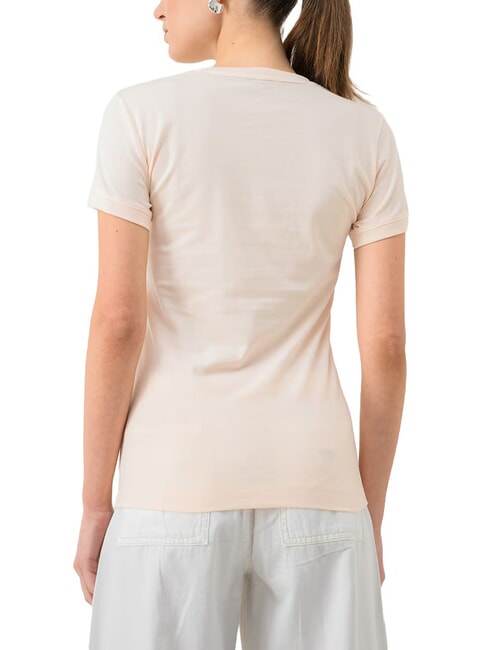 MINI TRIANGLE Schmal geschnittenes T-Shirt kosmische Vanille - T-Shirts und Tops f&uuml;r Damen