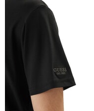GUESS ARM LOGO Kurzarm-T-Shirt jetbla - Herren-T-Shirts - 3