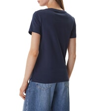 GUESS ORIGINAL LOGO Logo-T-Shirt blau geschw&auml;rzt - T-Shirts und Tops f&uuml;r Damen - 2