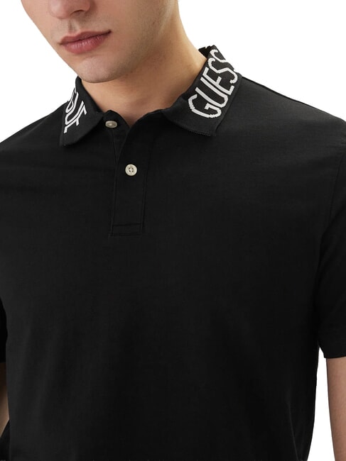 NOLAN Kurzarm-Poloshirt jetbla - Herren-Polo-Shirts/Herren-Polo-Shirt/Herrenpoloshirt/Herrenpoloshirts