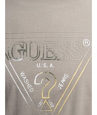 GUESS TRIANGLE HD Kurzarm-T-Shirt Pasadena-Stein - Herren-T-Shirts - 3